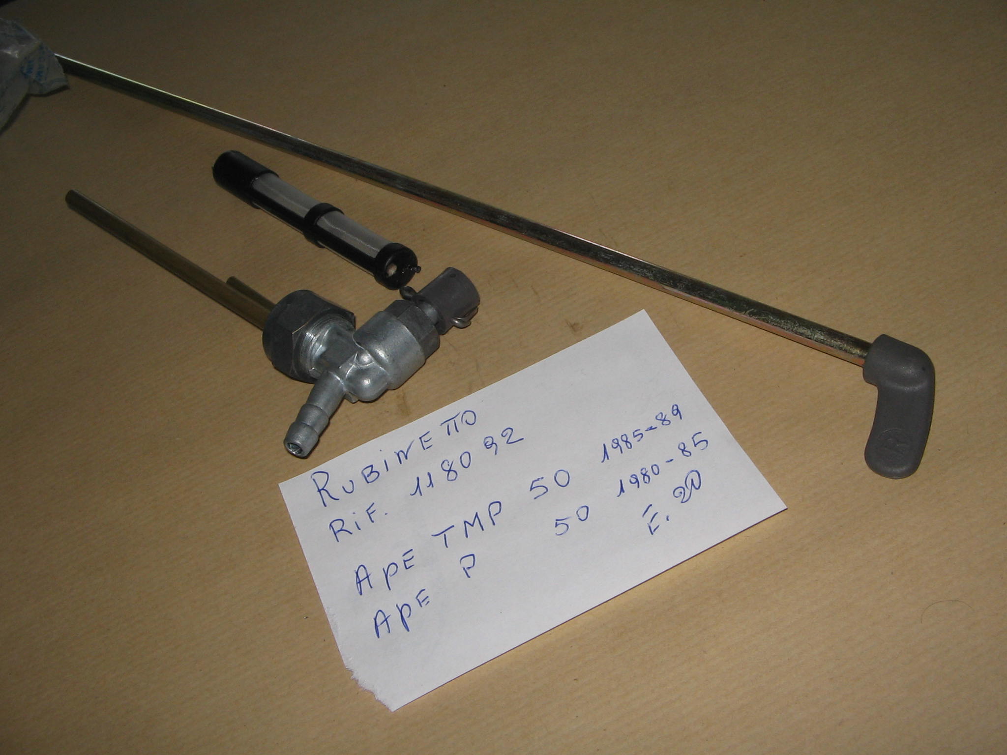 PIAGGIO APE KIT RUBINETTO N.3093